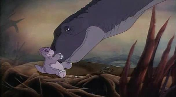 two fake dinosaurs